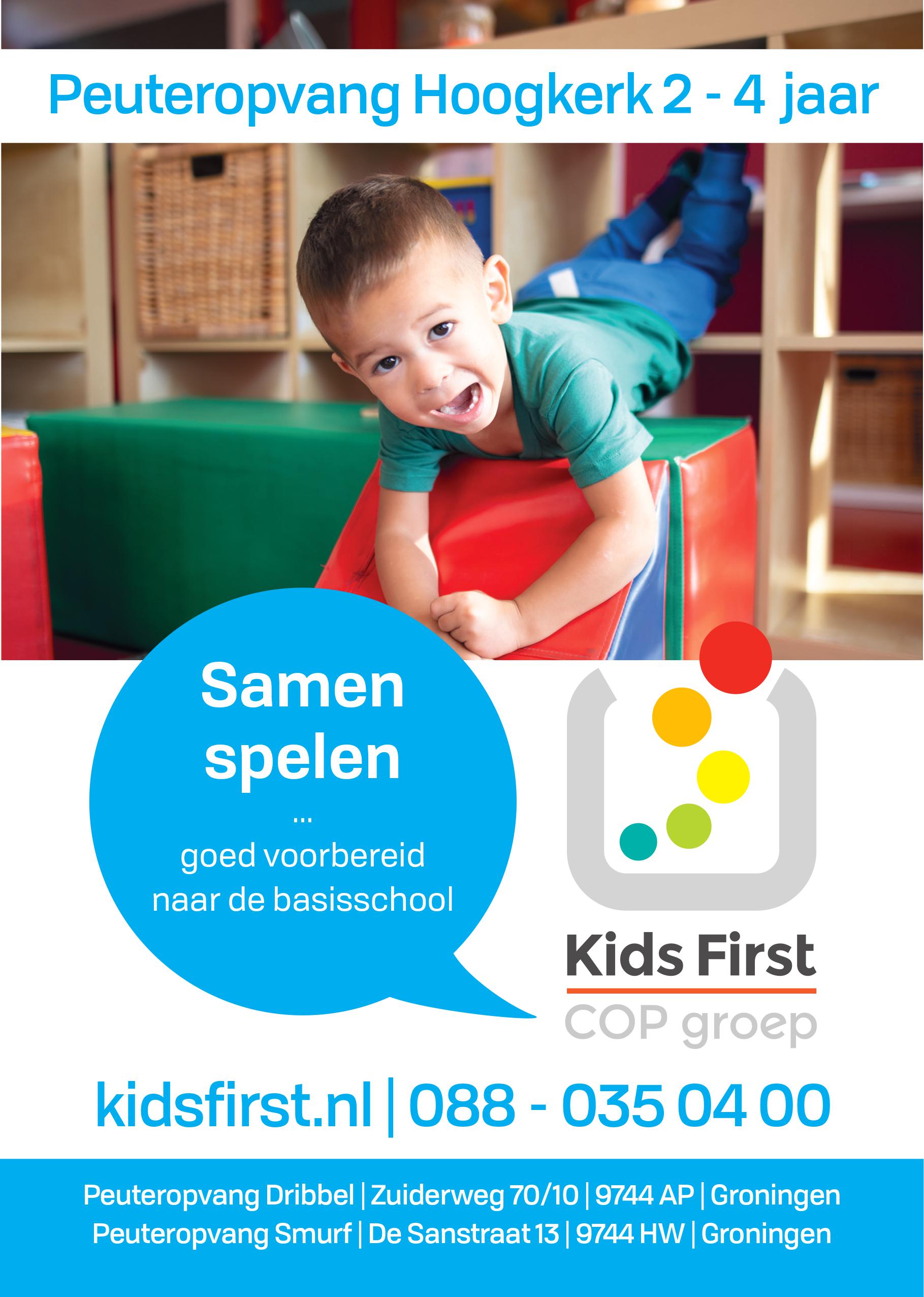 Dribbel Peuteropvang Hoogkerk - Groningen Kids First COP groep