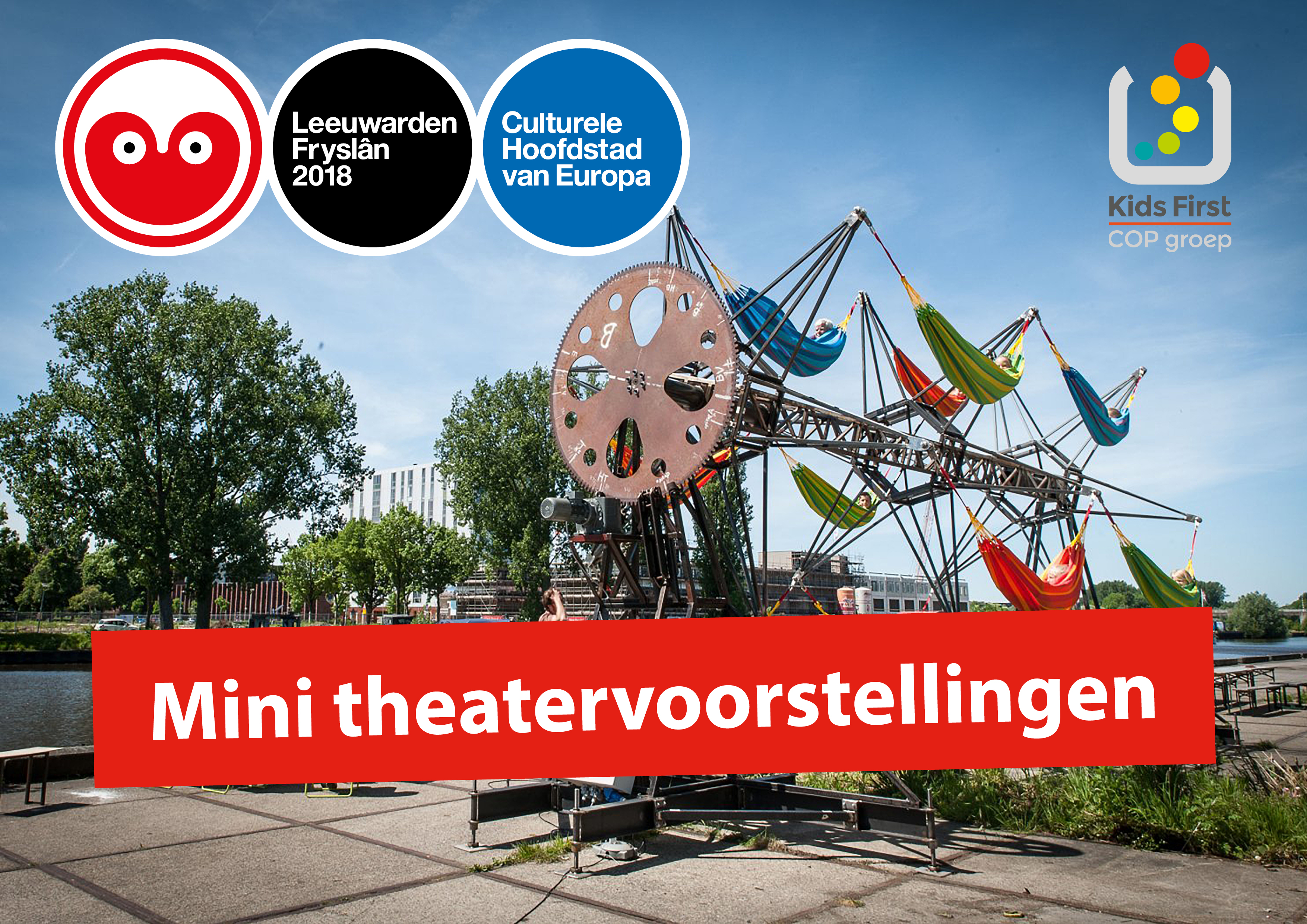 Mini theatervoorstellingen Leeuwarden Kids First COP groep