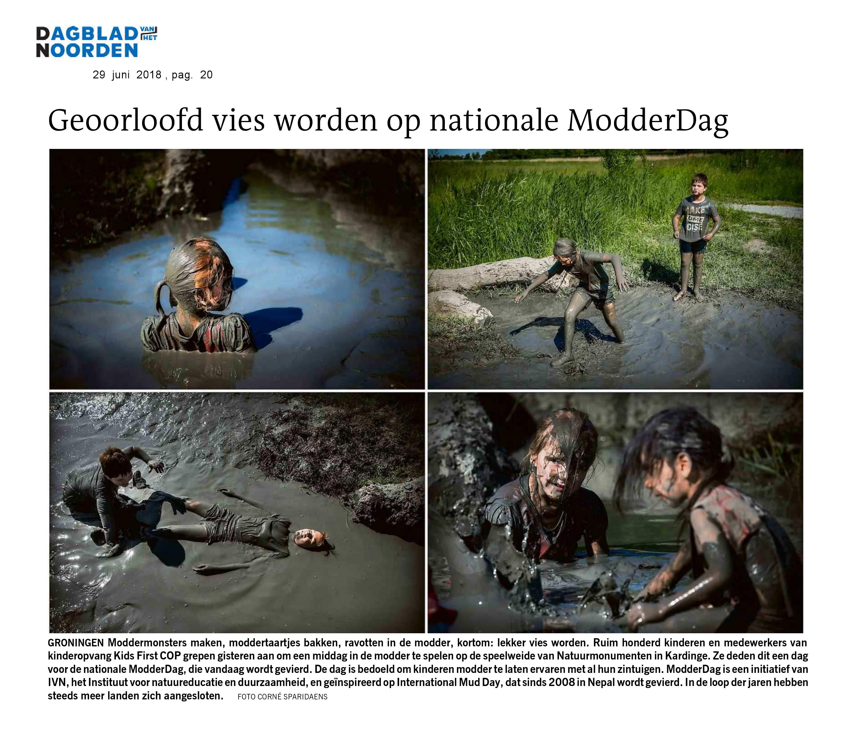 ModderDag 2018 Dagblad van het Noorden ModderDag 2018 Dagblad van het Noorden