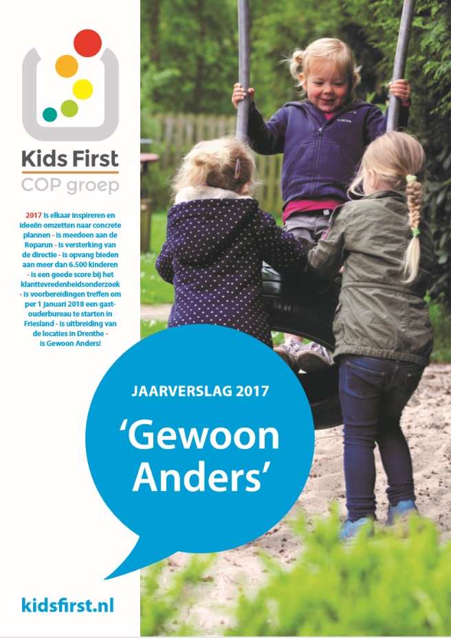 Jaarverslag Kids First COP groep 2017