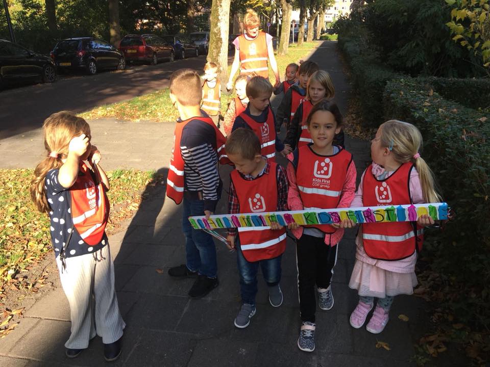 Daily Mile 2018 Kids First COP groep