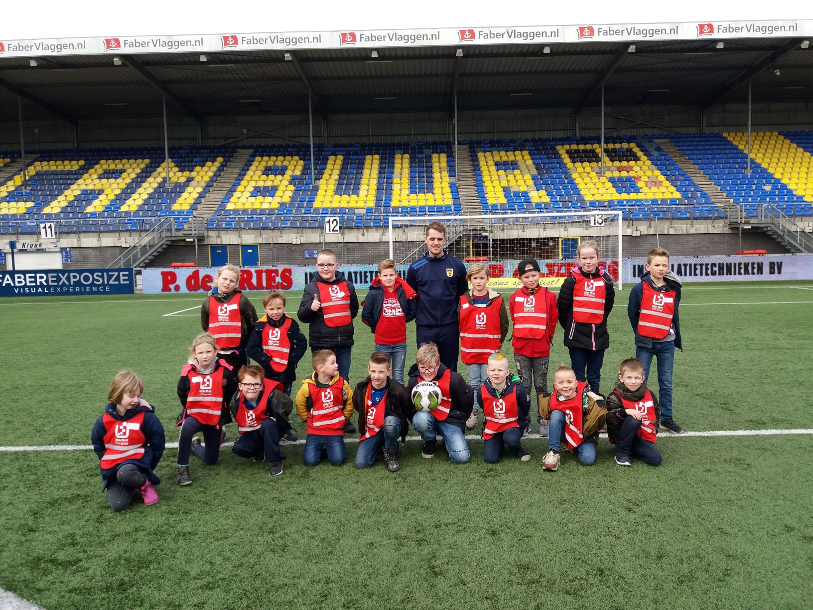 SC Cambuur - stadionbezoek BSO Kids First COP groep Friesland