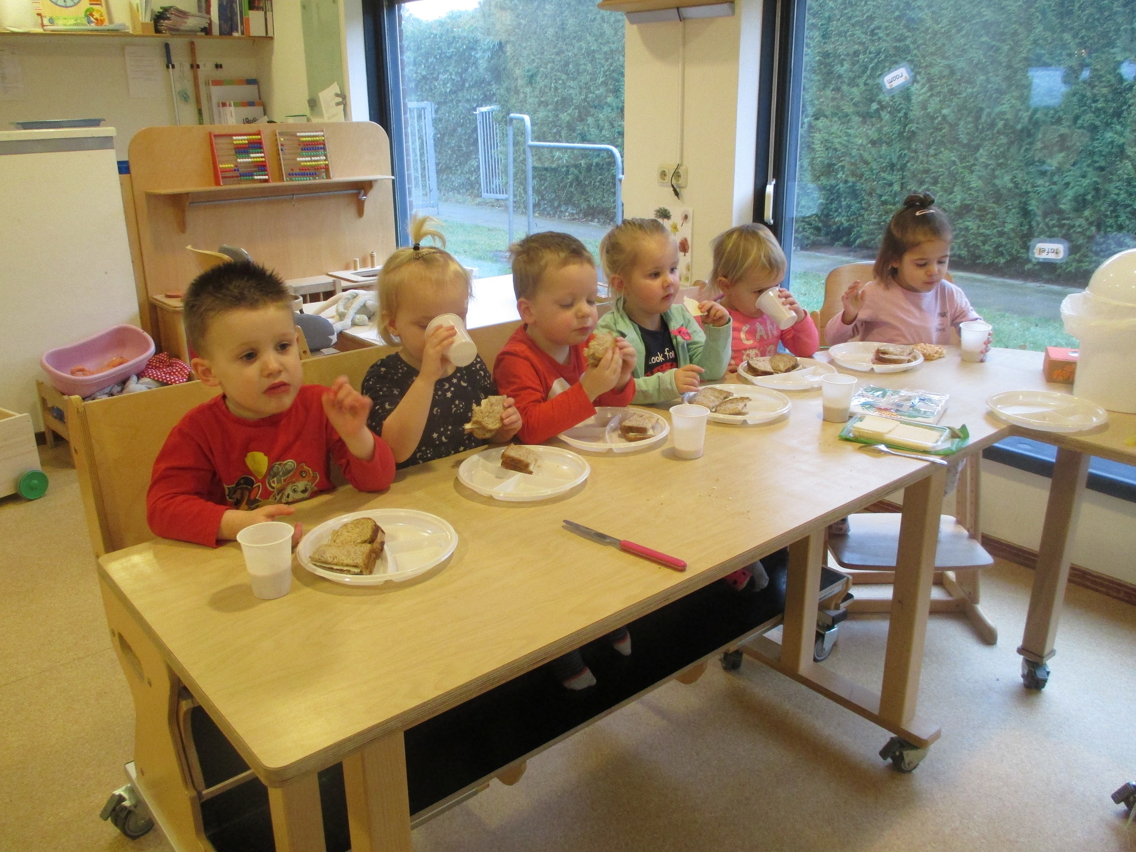 Voorleesontbijt kdv Ganzennest Coevorden 2020 Kids First COP groep