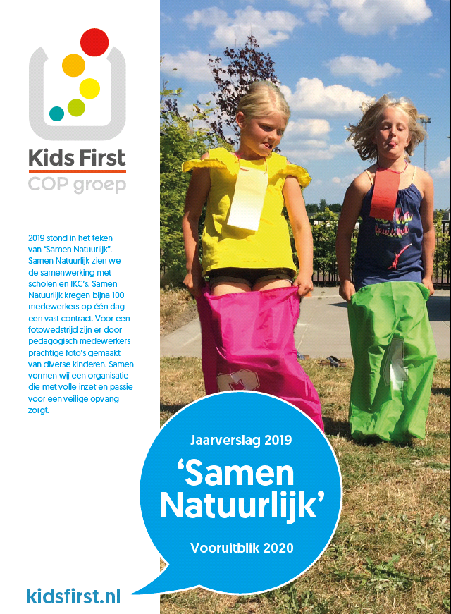 Jaarverslag 2019 - Kids First COP groep